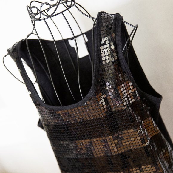 Maurice's Black/Silver SequinTank - Picture 6 of 8